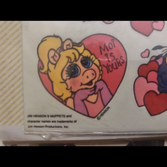 Valentines Kermit vintage stickers bundle lot - Picture 4 of 8
